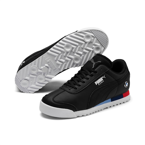 BMW M Motorsport Roma Sneakers JR, Puma Black-Puma Black, extralarge