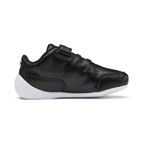 BMW MMS Drift Cat 7S Ultra Little Kids' Shoes, Puma Black-Puma Black, extralarge