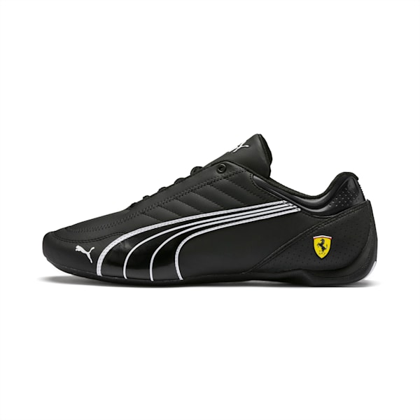 Scuderia Ferrari Future Kart Cat Men's Shoes, Puma Black-Puma White-Rosso Corsa, extralarge