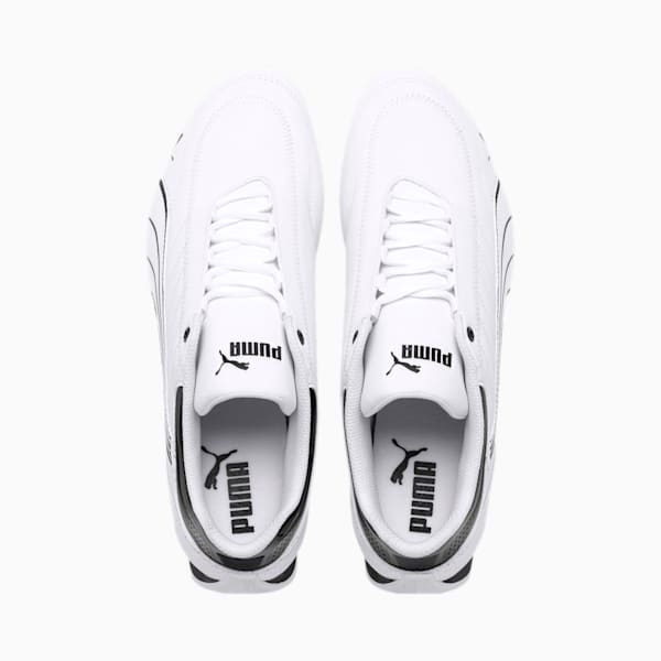 Scuderia Ferrari Future Kart Cat Men's Shoes, Puma White-Puma Black-Galaxy Blue, extralarge