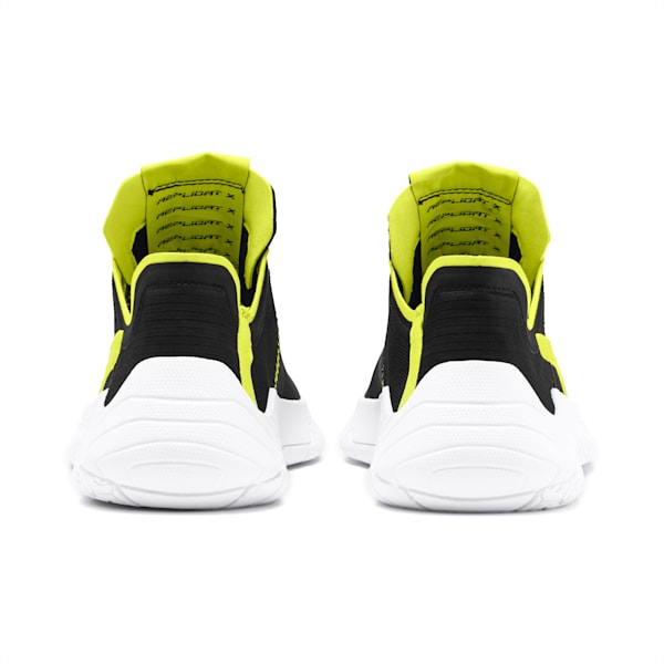 Replicat-X Circuit Motorsport Shoes, Puma Black-Fizzy Yellow-Puma White, extralarge