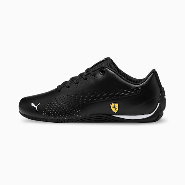 SF Drift Cat 5 Ultra II Youth Shoes, Puma Black-Puma White, extralarge-IND