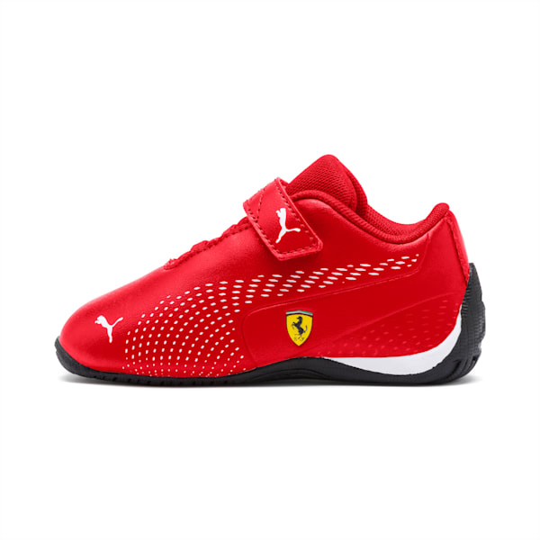 Scuderia Ferrari Drift Cat 5 Ultra II Toddler Shoes, Rosso Corsa-Puma White, extralarge
