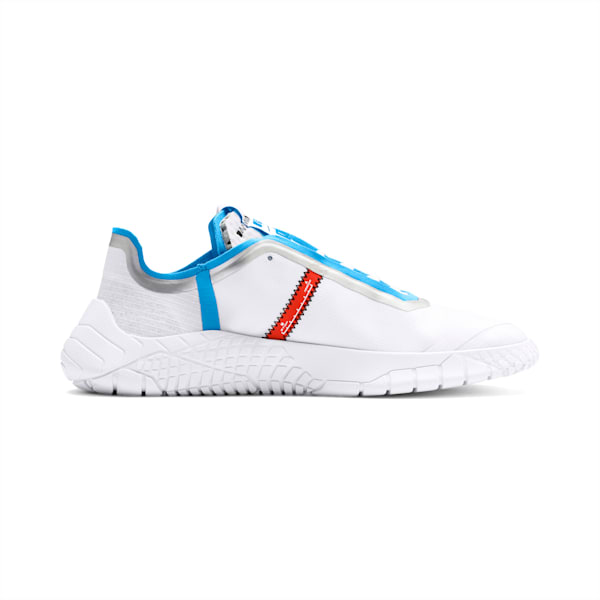 Replicat-X Pirelli v2 Men's Motorsport Shoes, Puma White-AZURE BLUE, extralarge