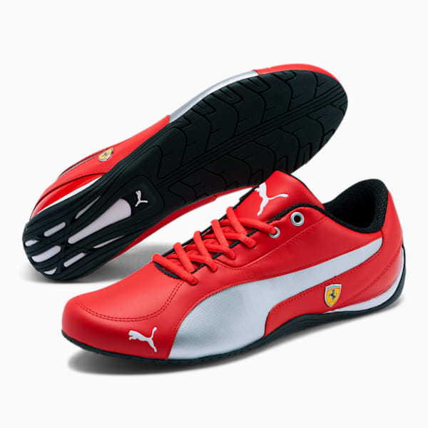 Scuderia Ferrari Drift Cat 5 NM Men's Shoes, Rosso Corsa-Puma White, extralarge