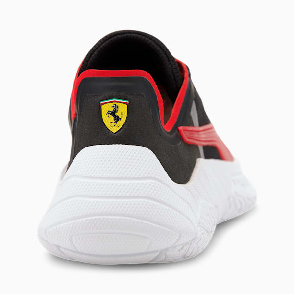 Replicat-X Scuderia Ferrari Motorsport Shoes JR, Puma Black-Rosso Corsa, extralarge