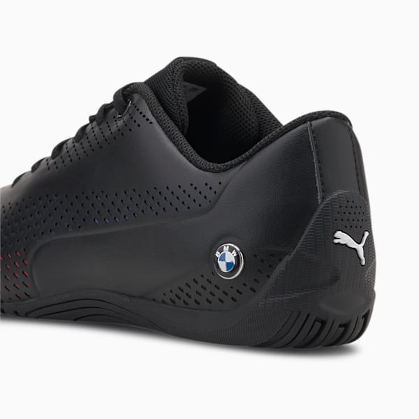 BMW M Motorsport Drift Cat 5 Ultra Men's Motorsport Shoes, Puma Black-Puma Black-Marina, extralarge
