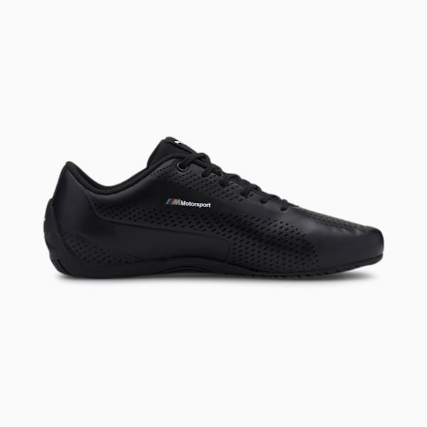 BMW M Motorsport Drift Cat 5 Ultra Men's Motorsport Shoes, Puma Black-Puma Black-Marina, extralarge