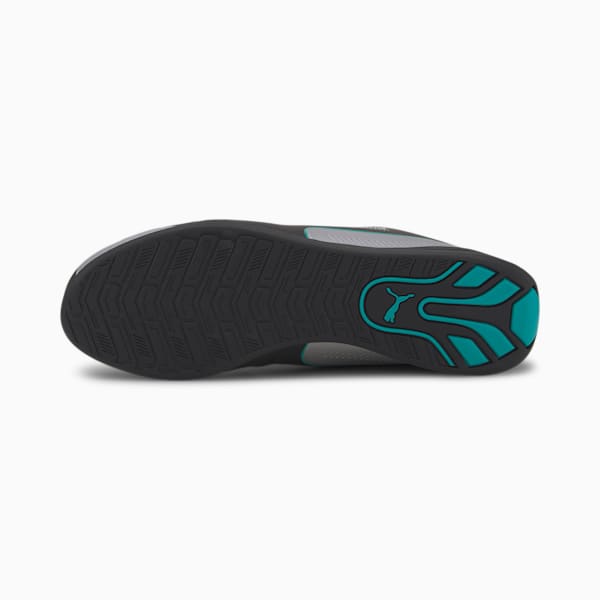 Mercedes-AMG Petronas Drift Cat 8 Motorsport Shoes, Puma Black-Puma Silver, extralarge-IND