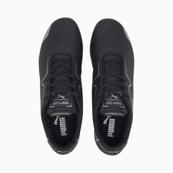 Mercedes-AMG Petronas Drift Cat 8 Motorsport Shoes, Puma Black-Puma Silver, extralarge-IND