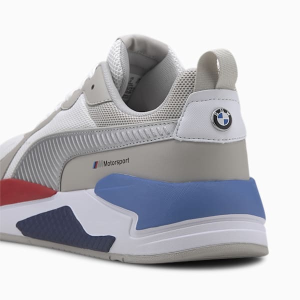 BMW M Motorsport X-Ray Unisex Sneakers, Puma White-Puma Silver-Gray Violet, extralarge-AUS