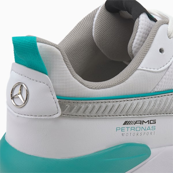 Mercedes X-Ray Unisex Sneakers, Puma White-Puma Silver-Puma Black, extralarge-IND