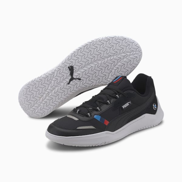 BMW M Motorsport DC Future Men's Motorsport Shoes, Puma Black-Puma Black-Puma White, extralarge