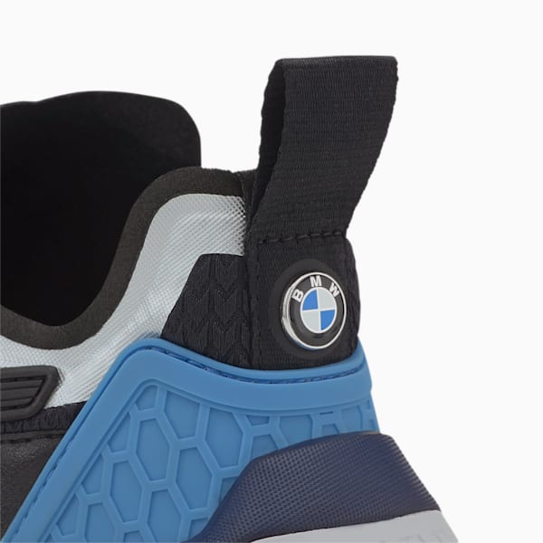 BMW M Motorsport OCTN Men's Motorsport Shoes, Puma Black-Puma White-High Risk Red, extralarge