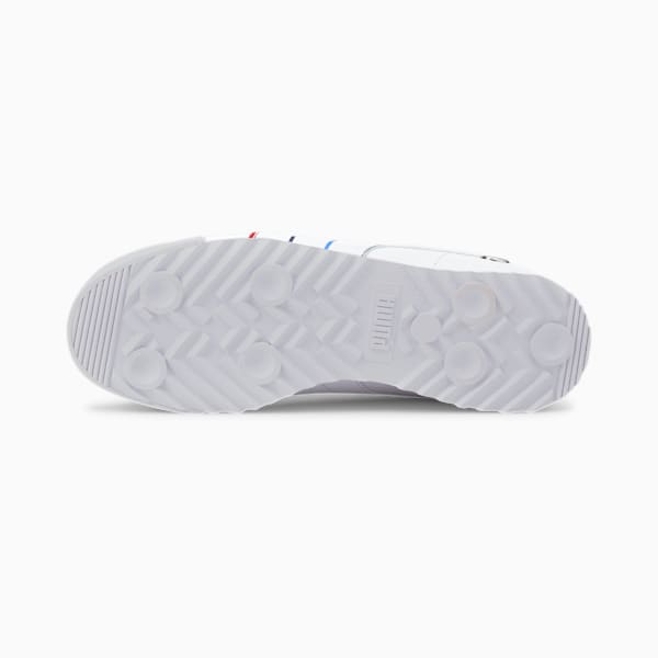 BMW M Motorsport Roma Boys' Sneakers JR, Puma White-Puma White, extralarge