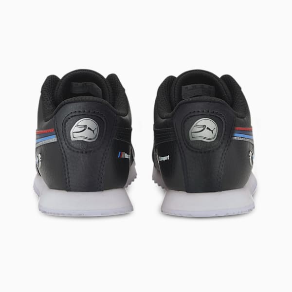 BMW M Motorsport Roma Kids' Shoes, Puma Black-Puma White, extralarge