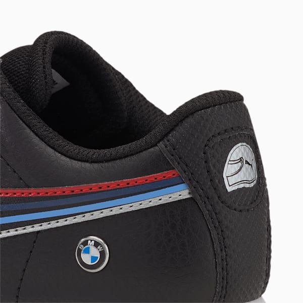 BMW M Motorsport Roma Kids' Shoes, Puma Black-Puma White, extralarge