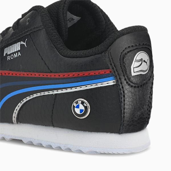 BMW M Motorsport Roma Babies' Shoes, Puma Black-Puma White, extralarge