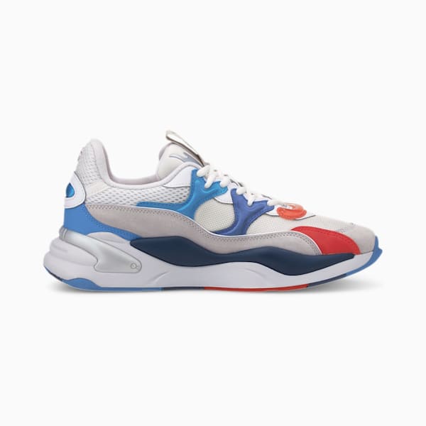 BMW M Motorsport RS-2K Men's Sneakers, Puma White-Marina-High Risk Red, extralarge