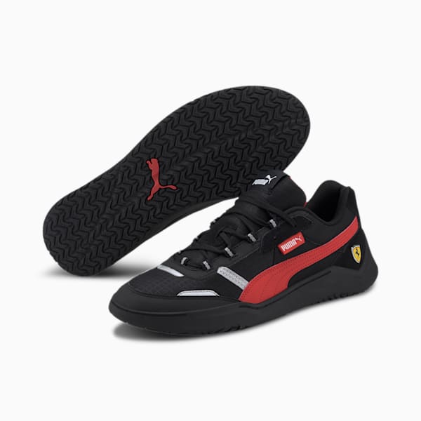 Scuderia Ferrari Race DC Future Men's Motorsport Shoes, P Black-Rosso Corsa-P Black, extralarge