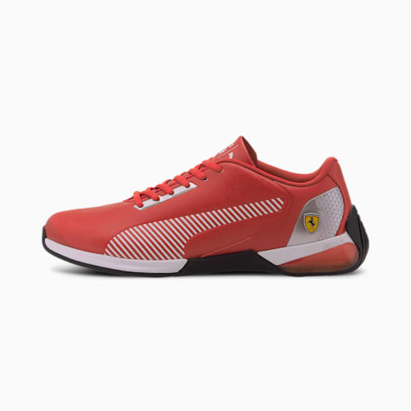 Scuderia Ferrari Race Kart Cat-X Tech Men's Motorsport Shoes, Rosso Corsa-P White-P Black, extralarge