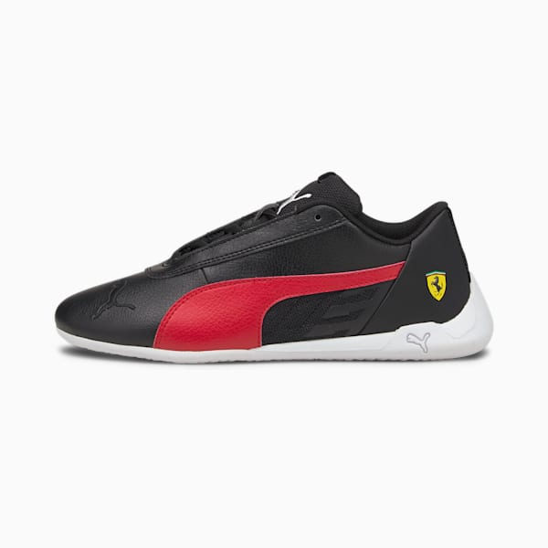 Scuderia Ferrari Race R-Cat Kid's Shoes, Puma Black-Rosso Corsa-Puma White, extralarge-IND