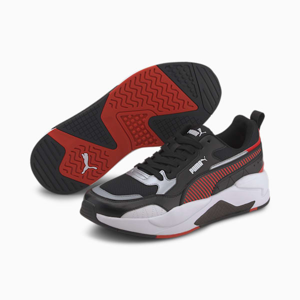 Ferrari Race X-Ray 2 Unisex Sneakers, Puma Black-Rosso Corsa-Puma Black, extralarge