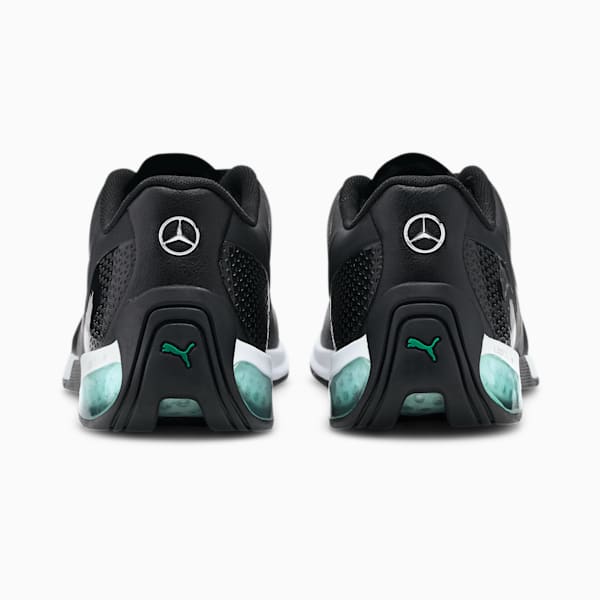 Mercedes Kart Cat-X Tech Sneakers, Puma Black-Spectra Green-Puma Black, extralarge-IND