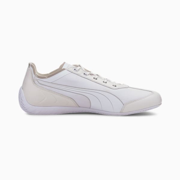 Porsche Design Speedcat X Men's Motorsport Shoes, Puma White-Glacier Gray, extralarge