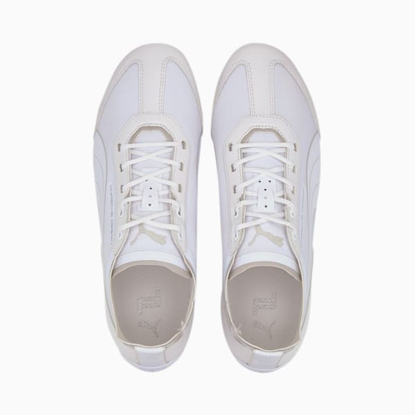 Porsche Design Speedcat X Men's Motorsport Shoes, Puma White-Glacier Gray, extralarge