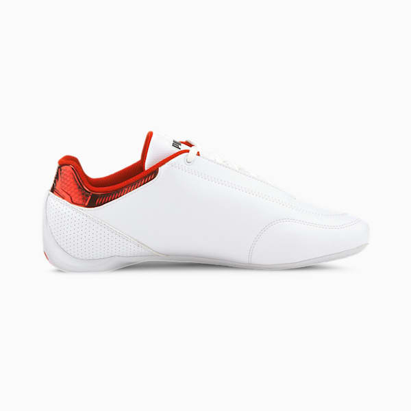 Scuderia Ferrari Race Future Kart Cat Men's Motorsport Shoes, Puma White-Rosso Corsa, extralarge