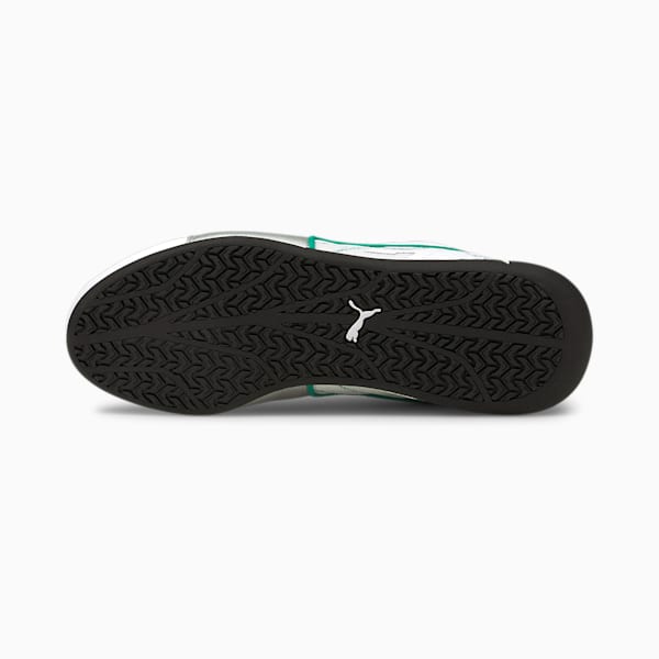 Mercedes AMG Petronas F1 R-Cat Youth Sneakers, Puma White-Puma Silver, extralarge-IND