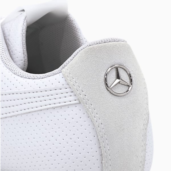 Mercedes Roma Youth Trainers, Puma White-Puma White, extralarge