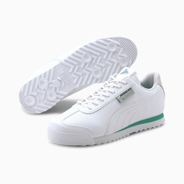 Mercedes-AMG Petronas Roma Sneakers JR, Puma White-Puma White, extralarge