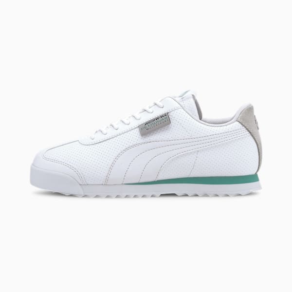 Mercedes-AMG Petronas Roma Sneakers JR, Puma White-Puma White, extralarge