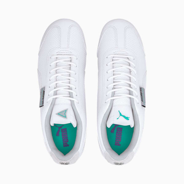 Mercedes-AMG Petronas Roma Sneakers JR, Puma White-Puma White, extralarge