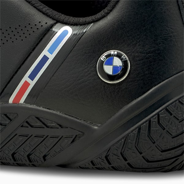BMW M Motorsport Ridge Cat Men's Motorsport Shoes, Puma Black-Puma Black, extralarge