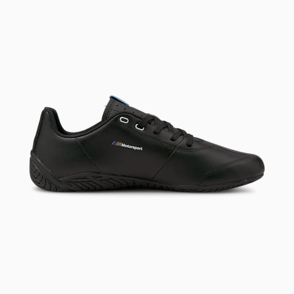 BMW M Motorsport Ridge Cat Men's Motorsport Shoes, Puma Black-Puma Black, extralarge