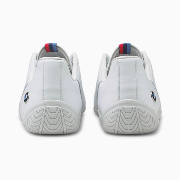 BMW M Motorsport Ridge Cat Men's Motorsport Shoes, Puma White-Puma White, extralarge