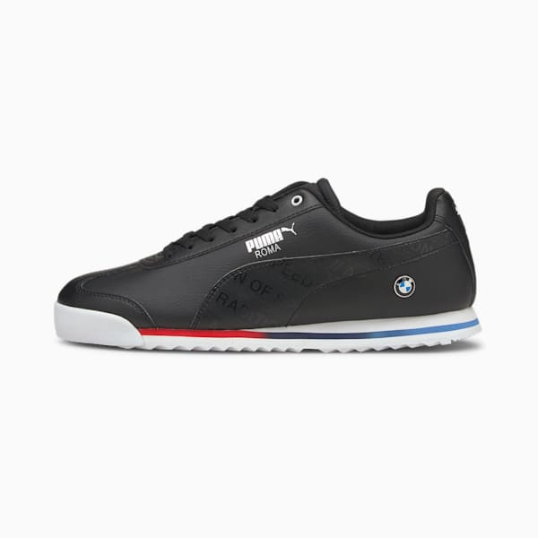 BMW M Motorsport Roma Men's Sneakers, Puma Black-Puma Black, extralarge