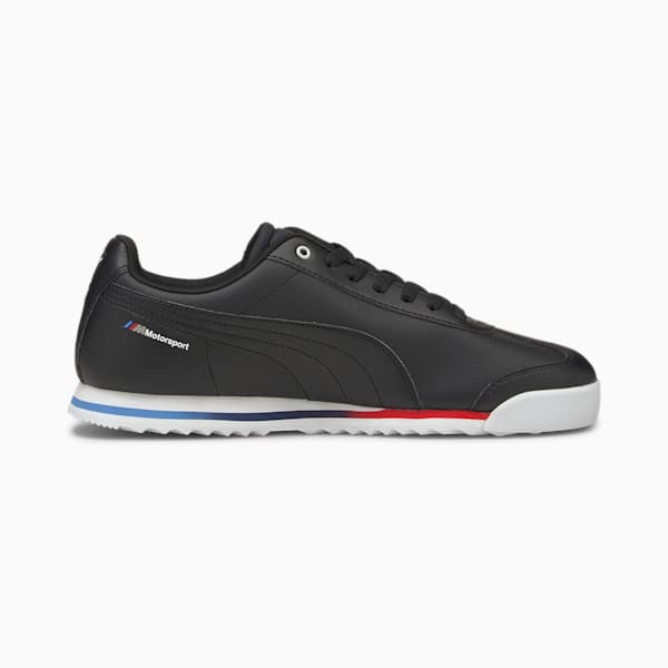 BMW M Motorsport Roma Men's Sneakers, Puma Black-Puma Black, extralarge