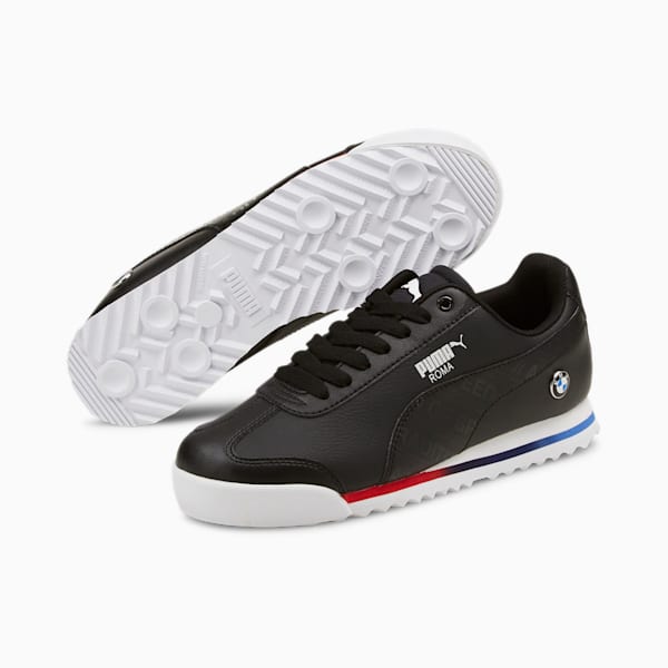 BMW M Motorsport Roma Sneakers JR, Puma Black-Puma Black, extralarge