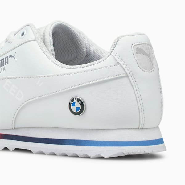 BMW M Motorsport Roma Sneakers JR, Puma White-Puma White, extralarge