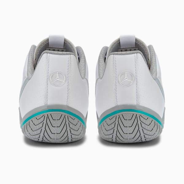 Mercedes AMG Petronas F1 RDG Cat Motorsport Shoes, Puma White-Spectra Green, extralarge-IND