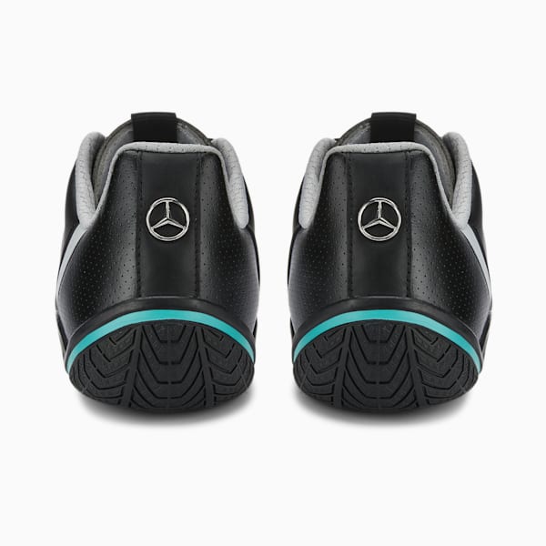 Mercedes AMG Petronas F1 RDG Cat Motorsport Shoes, Puma Black-Spectra Green, extralarge-AUS