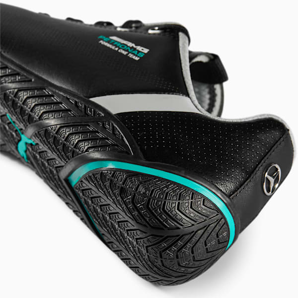 Mercedes AMG Petronas F1 RDG Cat Motorsport Shoes, Puma Black-Spectra Green, extralarge-IND