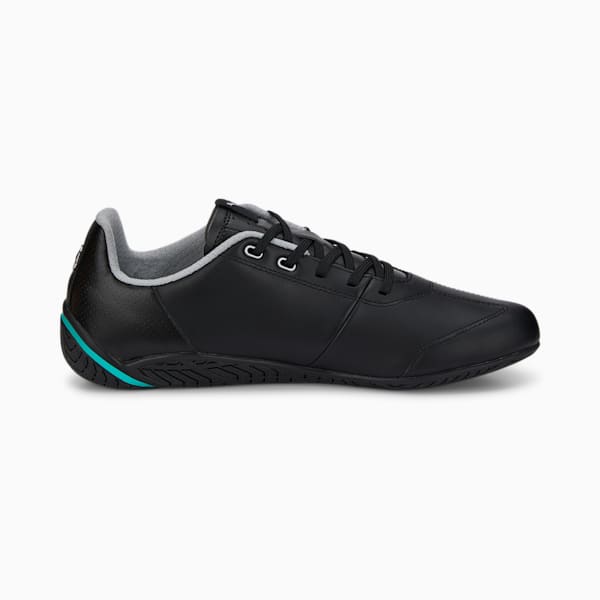 Mercedes AMG Petronas F1 RDG Cat Motorsport Shoes, Puma Black-Spectra Green, extralarge-IND