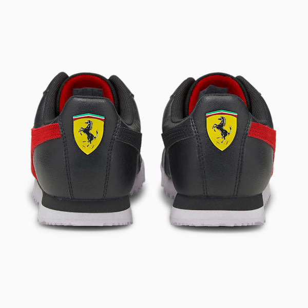 Scuderia Ferrari Race Roma Sneakers JR, Puma Black-Puma Black, extralarge