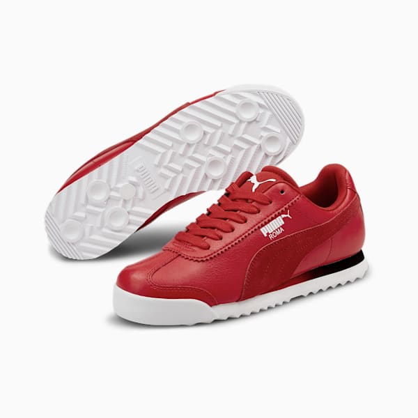 Scuderia Ferrari Race Roma Sneakers JR, Rosso Corsa-Rosso Corsa, extralarge