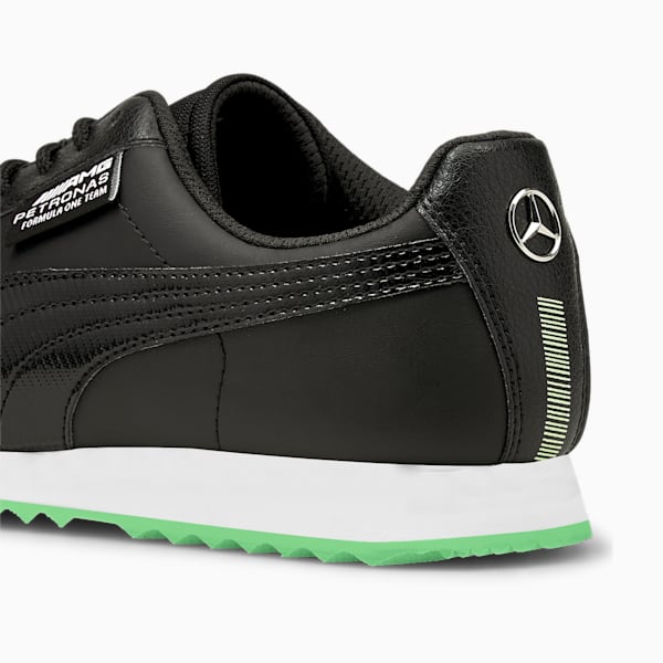 Mercedes-AMG Petronas F1 Roma Sneakers JR, Puma Black-Puma Black, extralarge